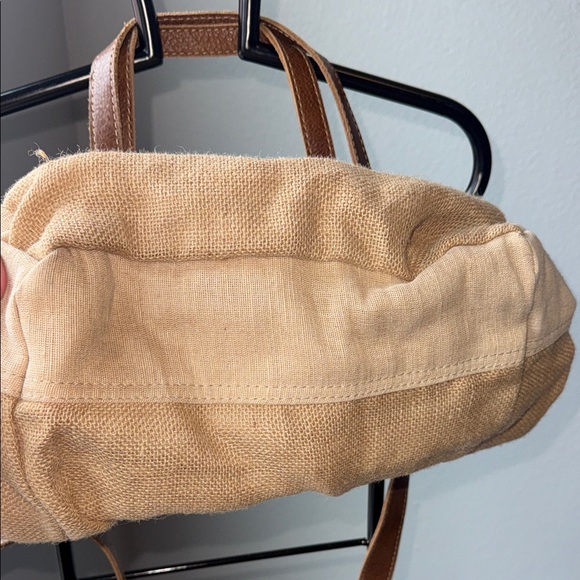 Myra Brown Canvas Tote Bag - Picture 4 of 12